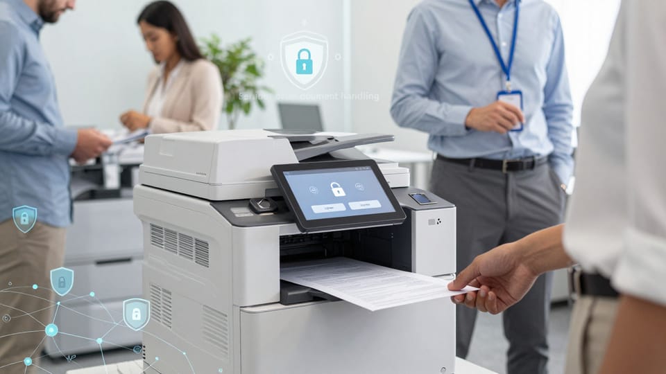 Secure Printing and Scanning: Closing One of the Most Overlooked Data Leaks in Traditional Offices